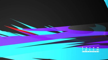 Renkli geometrik arka planlar. Basit form kompozisyonu. Eps10 vektör şablonu