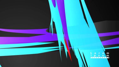 Renkli geometrik arka planlar. Basit form kompozisyonu. Eps10 vektör şablonu