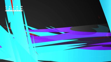 Renkli geometrik arka planlar. Basit form kompozisyonu. Eps10 vektör şablonu