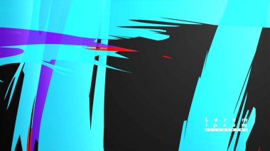 Renkli geometrik arka planlar. Basit form kompozisyonu. Eps10 vektör şablonu