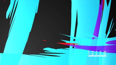 Renkli geometrik arka planlar. Basit form kompozisyonu. Eps10 vektör şablonu