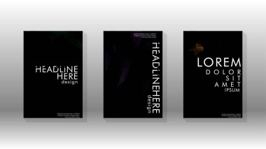 Kapak kitabı renkli altıgen soyut arka plan