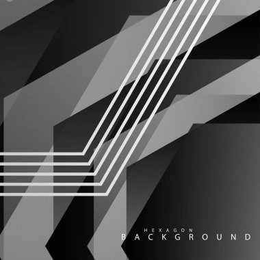 renkli altıgen soyut arka plan. Saydam vektör arka planı