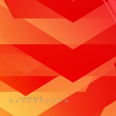 renkli altıgen soyut arka plan. Saydam vektör arka planı