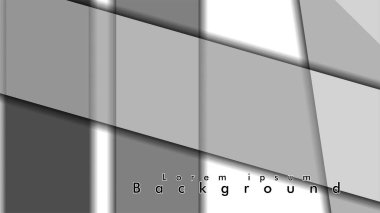 Soyut vektör arka plan tasarımı Dikdörtgen tüp elemanı vektör arka plan 3d.