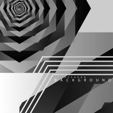 renkli altıgen soyut arka plan. Saydam vektör arka planı