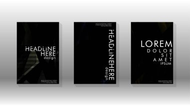 Kapak kitabı renkli altıgen soyut arka plan