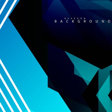 renkli altıgen soyut arka plan. Saydam vektör arka planı