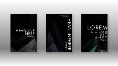 Kapak kitabı renkli altıgen soyut arka plan