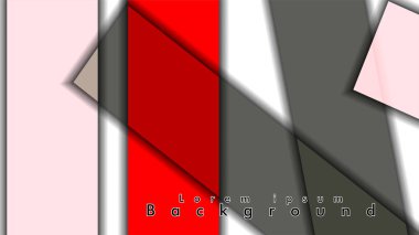 Soyut vektör arka plan tasarımı Dikdörtgen tüp elemanı vektör arka plan 3d.