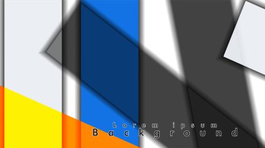 Renkli desen çizgileri ile soyut vektör arka plan tasarımı