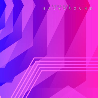 renkli altıgen soyut arka plan. Saydam vektör arka planı