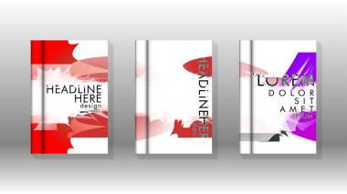 Renkli soyut sprey desenleri ile arka plan kapağı vektör tasarımı. Renk karışımı. Vektör Eps 10. Vektör çizimi