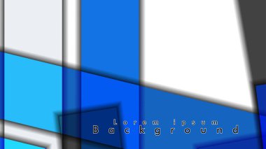 Soyut vektör arka plan tasarımı Dikdörtgen tüp elemanı vektör arka plan 3d.