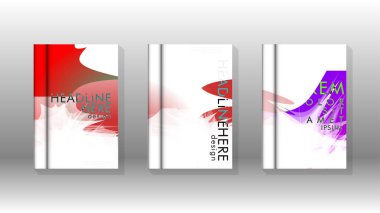 Renkli soyut sprey desenleri ile arka plan kapağı vektör tasarımı. Renk karışımı. Vektör Eps 10. Vektör çizimi