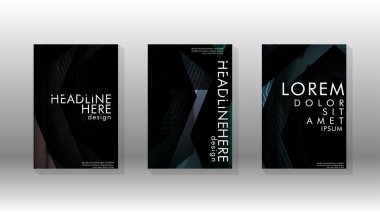 Kapak kitabı renkli altıgen soyut arka plan