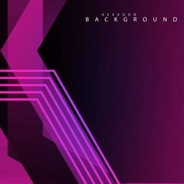 renkli altıgen soyut arka plan. Saydam vektör arka planı