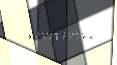 Soyut vektör arka plan tasarımı Dikdörtgen tüp elemanı vektör arka plan 3d.