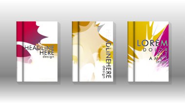 Renkli soyut sprey desenleri ile arka plan kapağı vektör tasarımı. Renk karışımı. Vektör Eps 10. Vektör çizimi