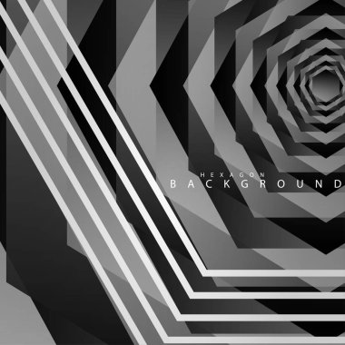 renkli altıgen soyut arka plan. Saydam vektör arka planı