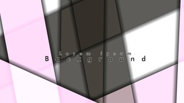 Soyut vektör arka plan tasarımı Dikdörtgen tüp elemanı vektör arka plan 3d.