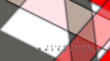 Soyut vektör arka plan tasarımı Dikdörtgen tüp elemanı vektör arka plan 3d.