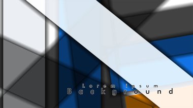 Renkli desen çizgileri ile soyut vektör arka plan tasarımı