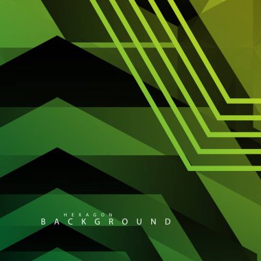 renkli altıgen soyut arka plan. Saydam vektör arka planı