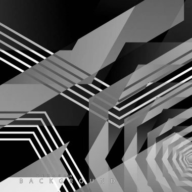 renkli altıgen soyut arka plan. Saydam vektör arka planı