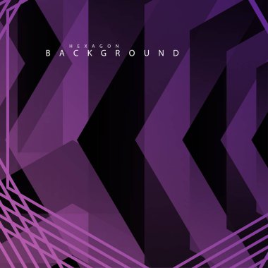 renkli altıgen soyut arka plan. Saydam vektör arka planı