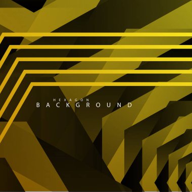 renkli altıgen soyut arka plan. Saydam vektör arka planı