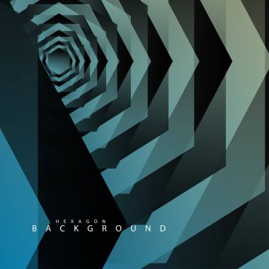 renkli altıgen soyut arka plan. Saydam vektör arka planı