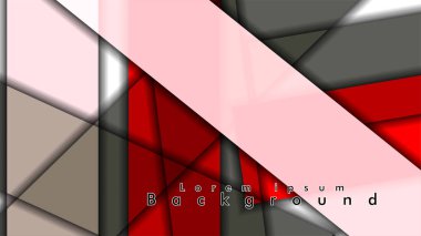 Soyut vektör arka plan tasarımı Dikdörtgen tüp elemanı vektör arka plan 3d.