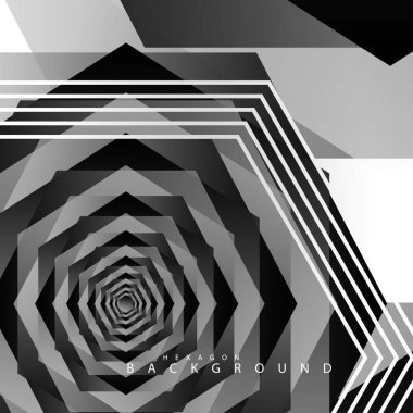 renkli altıgen soyut arka plan. Saydam vektör arka planı