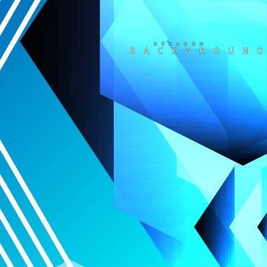 renkli altıgen soyut arka plan. Saydam vektör arka planı