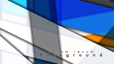 Renkli desen çizgileri ile soyut vektör arka plan tasarımı