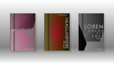 Kapak kitabı renkli altıgen soyut arka plan