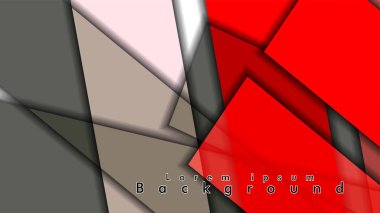 Soyut vektör arka plan tasarımı Dikdörtgen tüp elemanı vektör arka plan 3d.