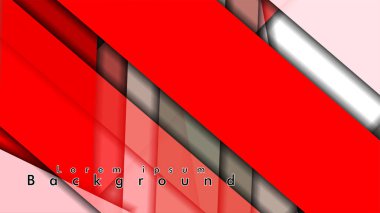 Soyut vektör arka plan tasarımı Dikdörtgen tüp elemanı vektör arka plan 3d.