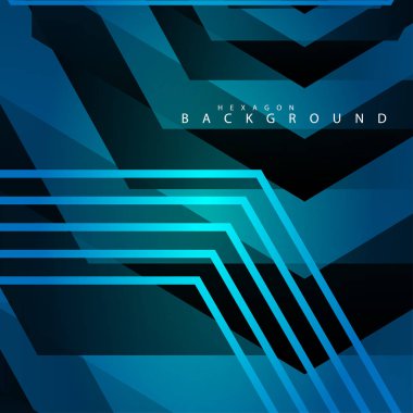 renkli altıgen soyut arka plan. Saydam vektör arka planı