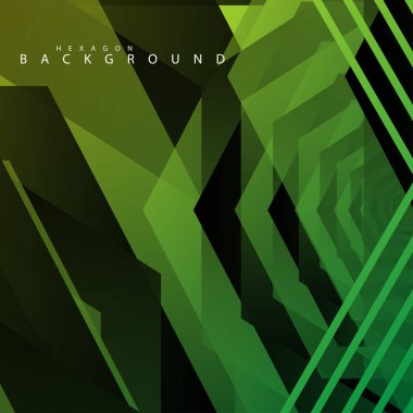 renkli altıgen soyut arka plan. Saydam vektör arka planı