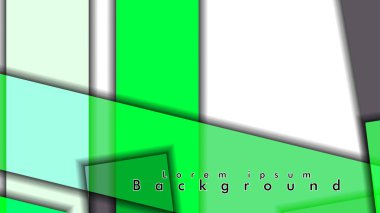 Soyut vektör arka plan tasarımı Dikdörtgen tüp elemanı vektör arka plan 3d.