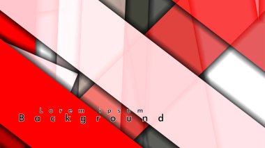 Soyut vektör arka plan tasarımı Dikdörtgen tüp elemanı vektör arka plan 3d.