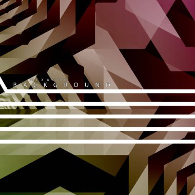 renkli altıgen soyut arka plan. Saydam vektör arka planı