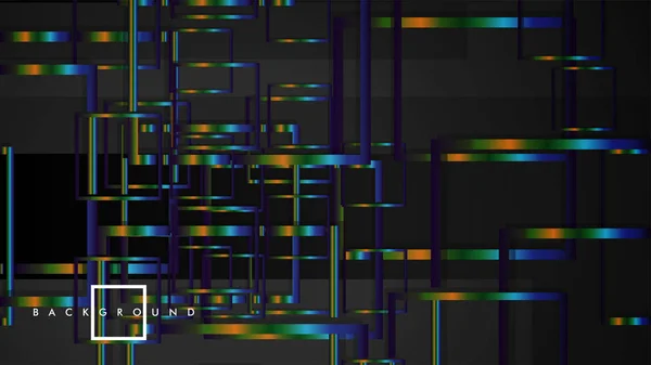 Современный векторный фон. с разноцветными градиентными полосками. eps 10 шаблон — стоковый вектор