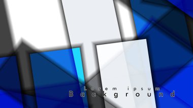 Soyut vektör arka plan tasarımı Dikdörtgen tüp elemanı vektör arka plan 3d.