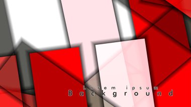 Soyut vektör arka plan tasarımı Dikdörtgen tüp elemanı vektör arka plan 3d.