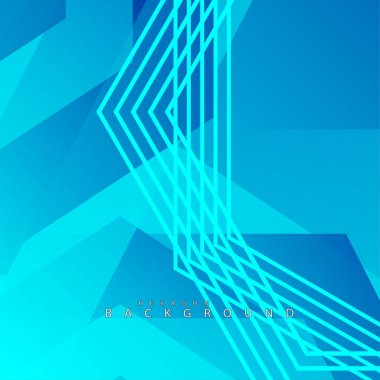 renkli altıgen soyut arka plan. Saydam vektör arka planı