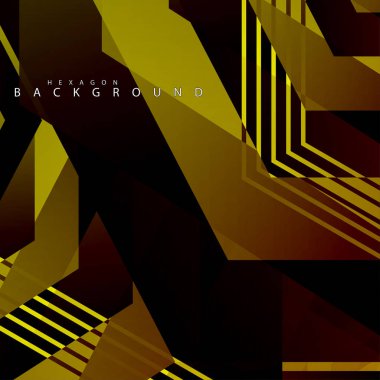 renkli altıgen soyut arka plan. Saydam vektör arka planı