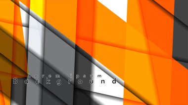 Dikdörtgen tüp elemanları vektör 3d arka plan